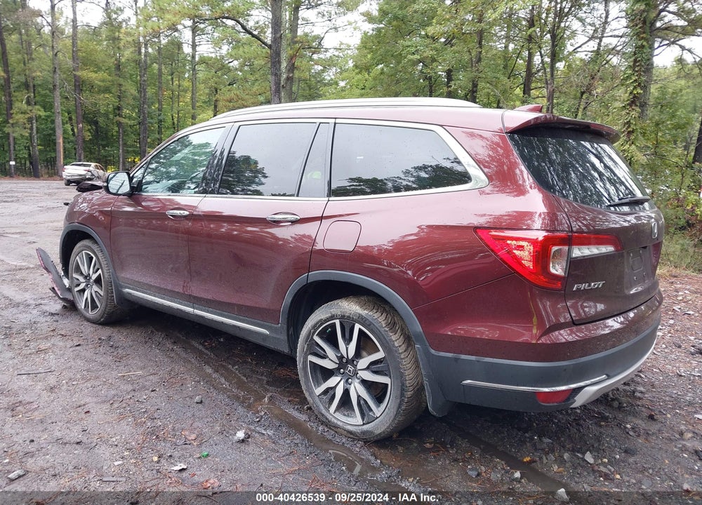 2019 HONDA PILOT TOURING VIN: 5FNYF6H91KB079660