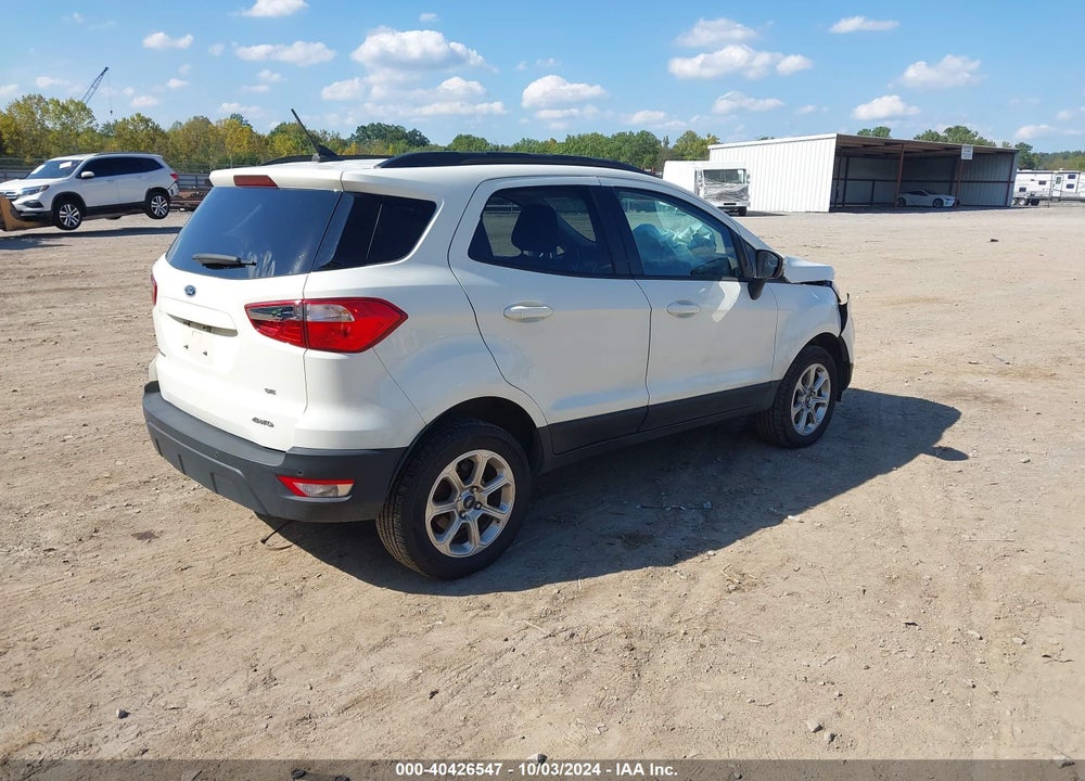 2020 FORD ECOSPORT SE VIN: MAJ6S3GLXLC394007