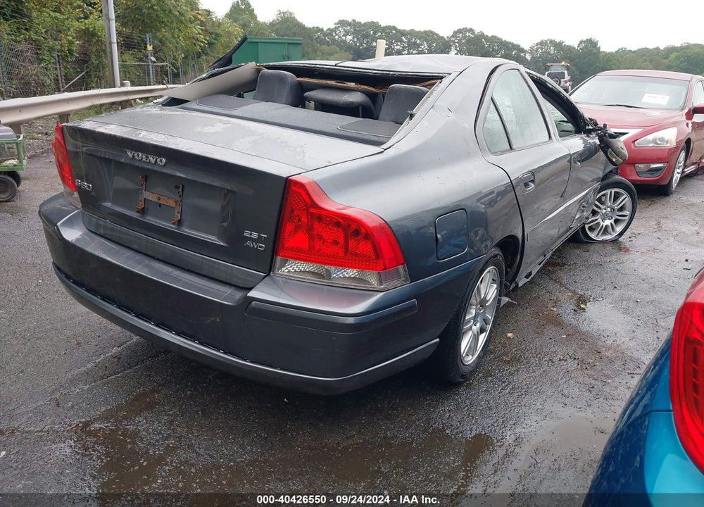 2008 VOLVO S60 2.5T VIN: YV1RH592982698328