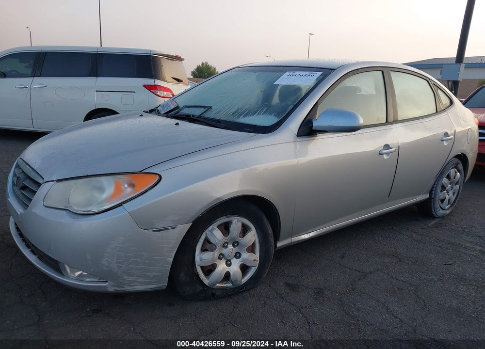 2008 HYUNDAI ELANTRA GLS/SE VIN: KMHDU46D48U500766