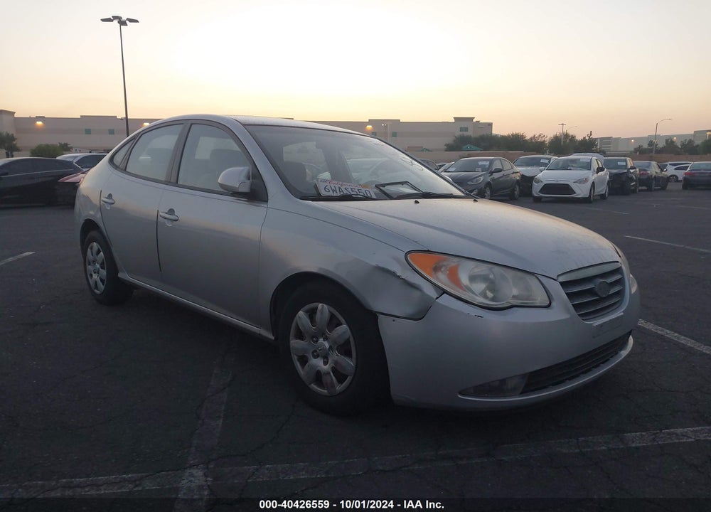 2008 HYUNDAI ELANTRA GLS/SE VIN: KMHDU46D48U500766