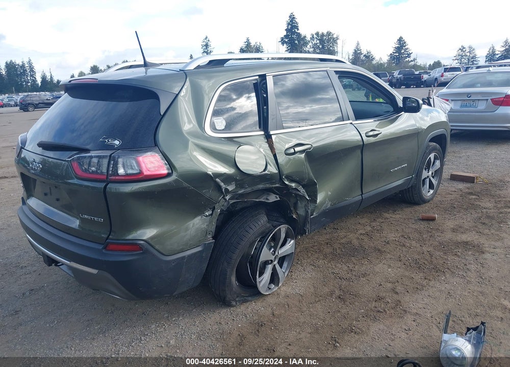 2019 JEEP CHEROKEE LIMITED 4X4 VIN: 1C4PJMDN9KD254049