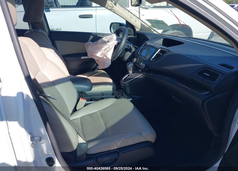 2015 HONDA CR-V EX-L VIN: 5J6RM3H7XFL019039