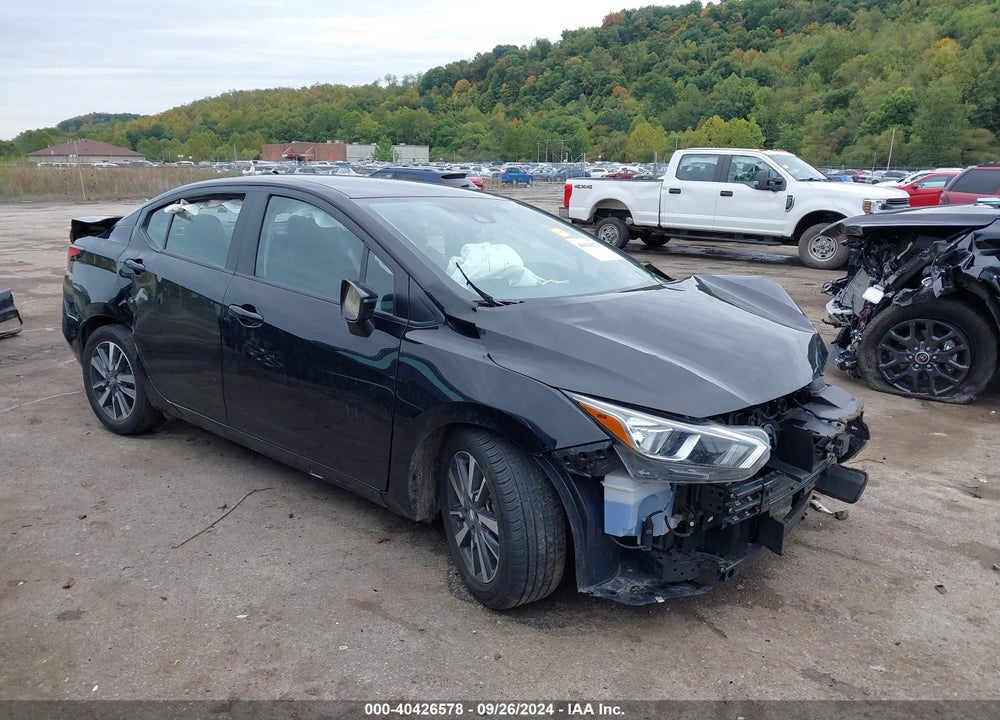 2021 NISSAN VERSA SV XTRONIC CVT VIN: 3N1CN8EV9ML855051