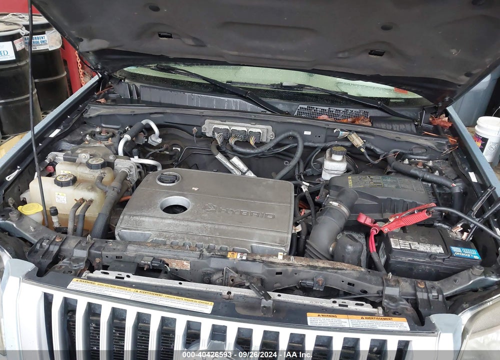 2009 MERCURY MARINER HYBRID VIN: 4M2CU39339KJ14053