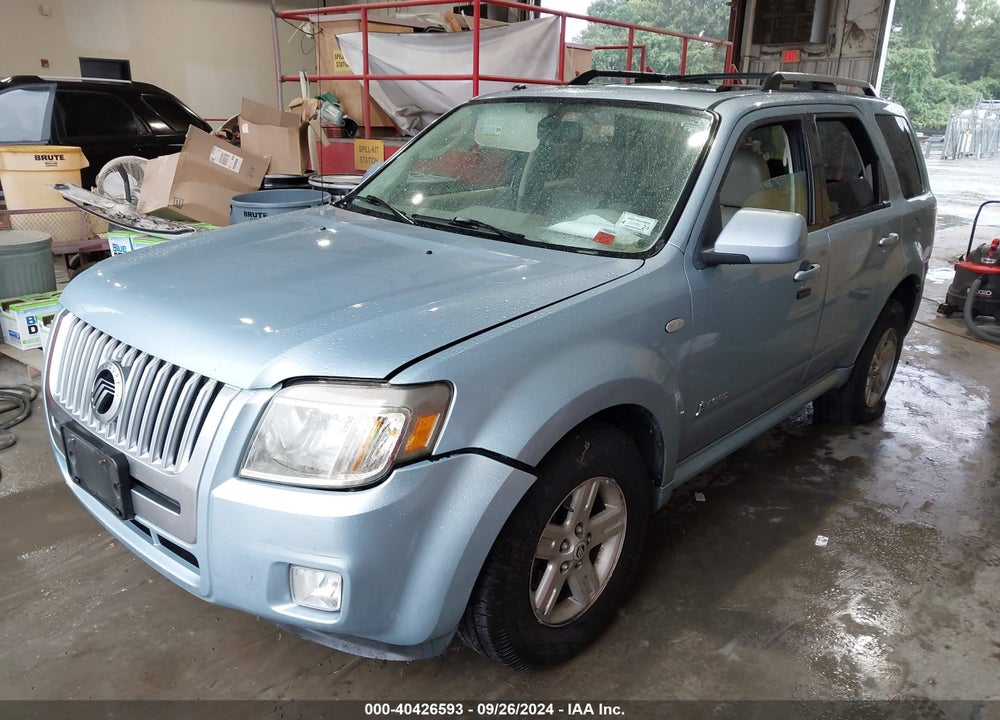 2009 MERCURY MARINER HYBRID VIN: 4M2CU39339KJ14053