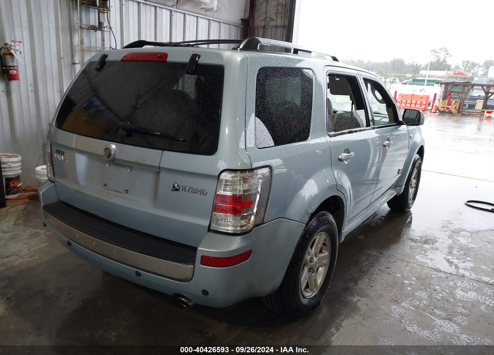 2009 MERCURY MARINER HYBRID VIN: 4M2CU39339KJ14053