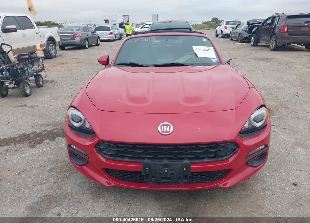 2017 FIAT 124 SPIDER CLASSICA VIN: JC1NFAEK9H0106606