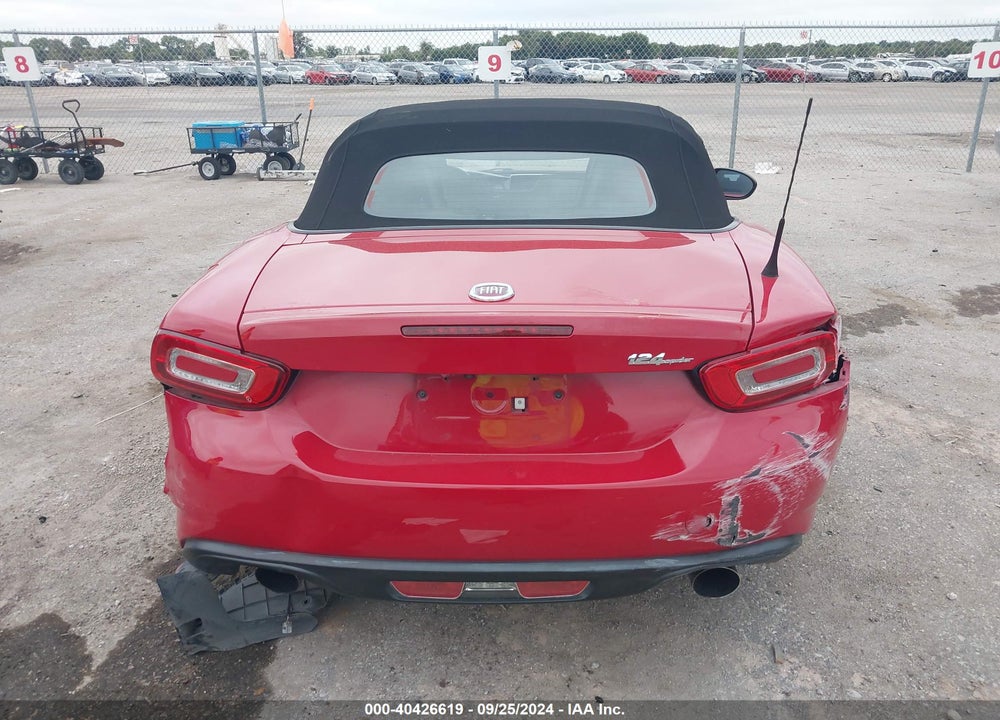 2017 FIAT 124 SPIDER CLASSICA VIN: JC1NFAEK9H0106606