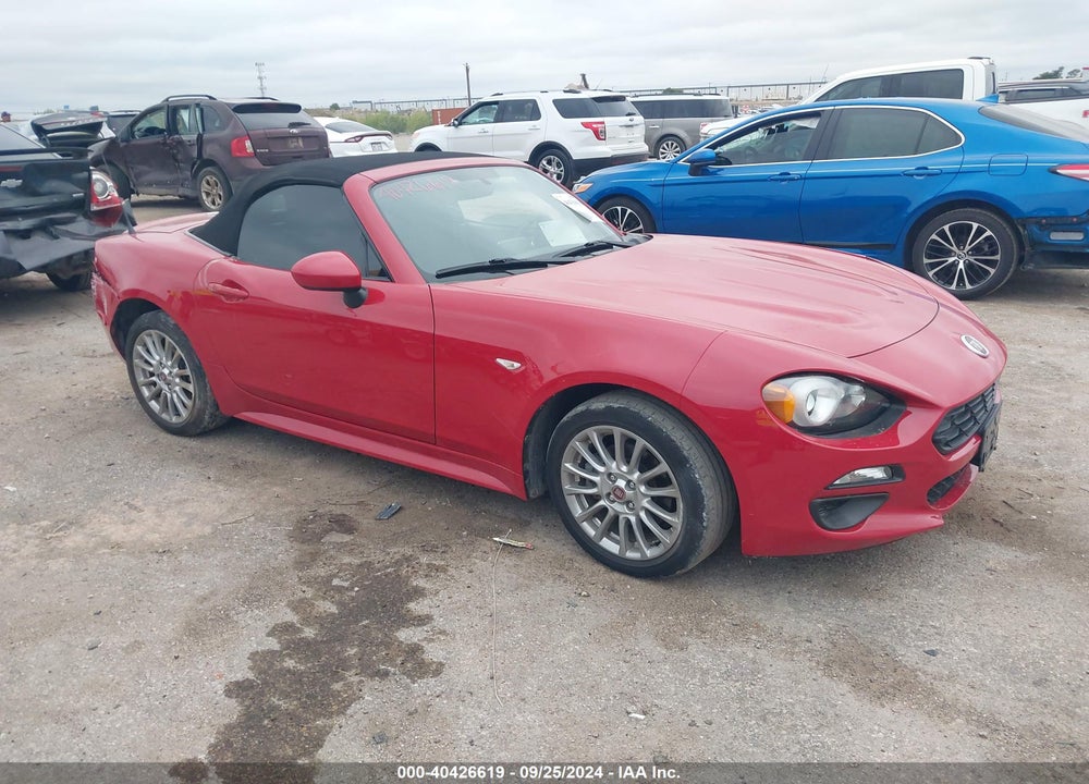 2017 FIAT 124 SPIDER CLASSICA VIN: JC1NFAEK9H0106606