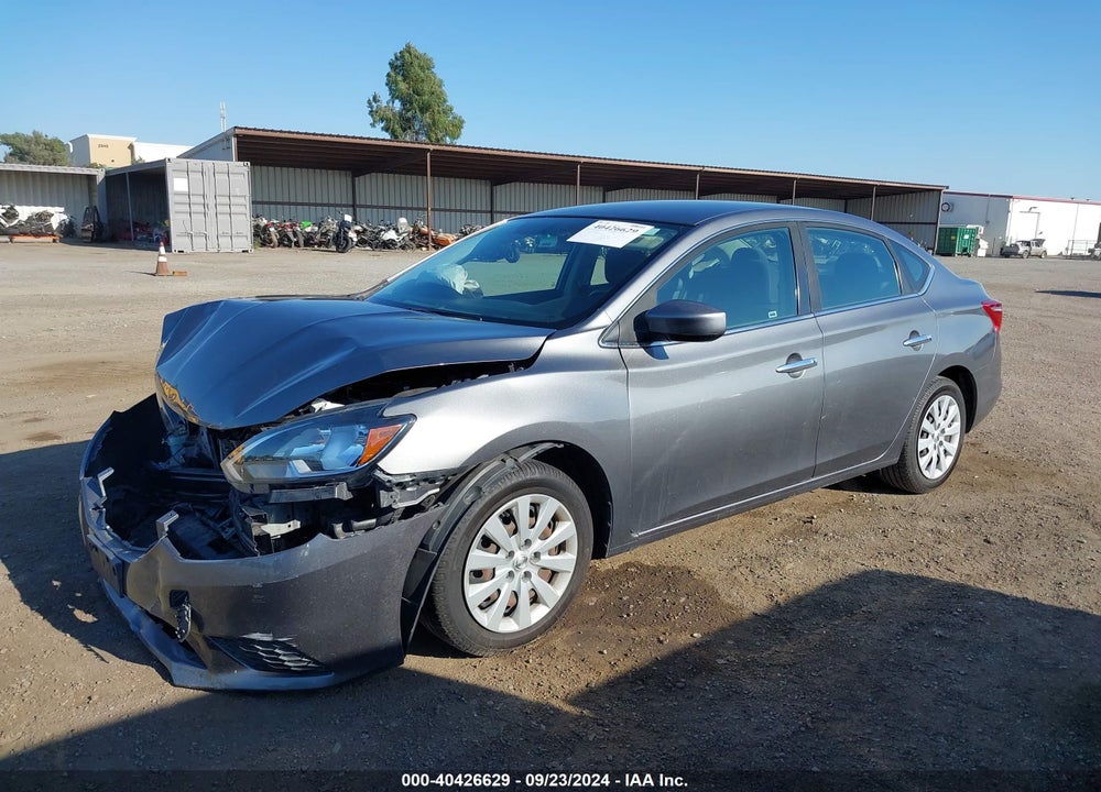2017 NISSAN SENTRA S VIN: 3N1AB7AP0HY252080