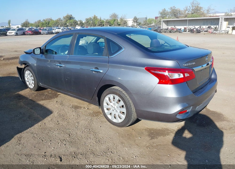 2017 NISSAN SENTRA S VIN: 3N1AB7AP0HY252080