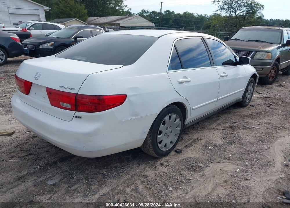 2005 HONDA ACCORD 2.4 LX VIN: 1HGCM56405A104838