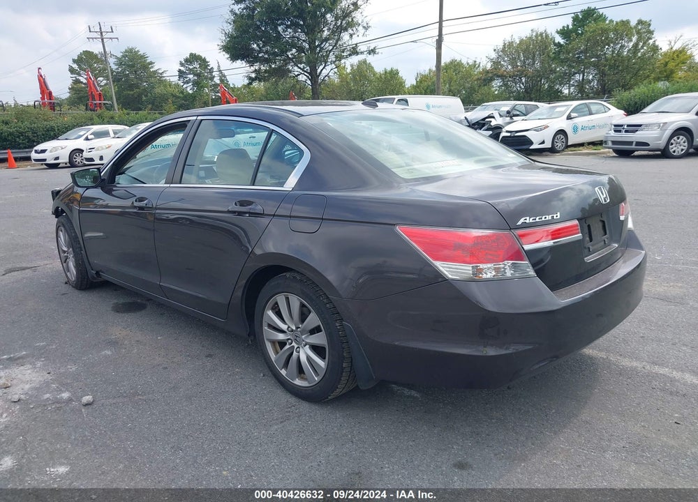 2012 HONDA ACCORD 2.4 EX-L VIN: 1HGCP2F8XCA119160