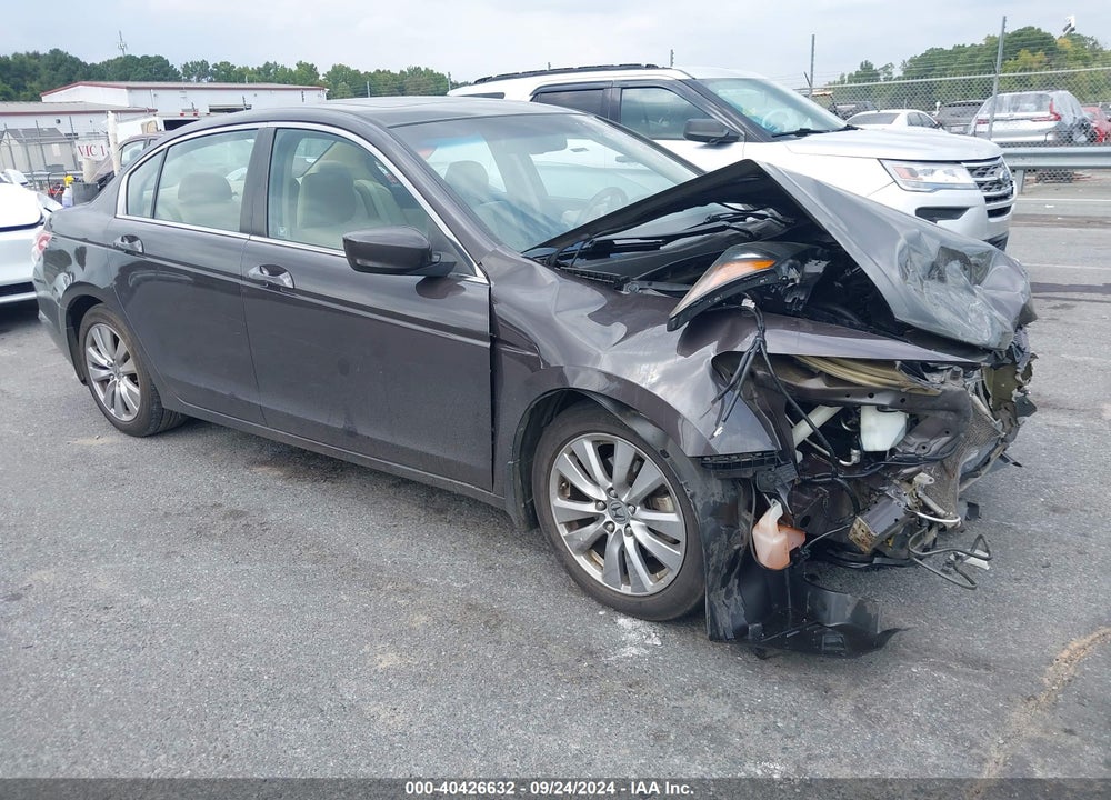 2012 HONDA ACCORD 2.4 EX-L VIN: 1HGCP2F8XCA119160
