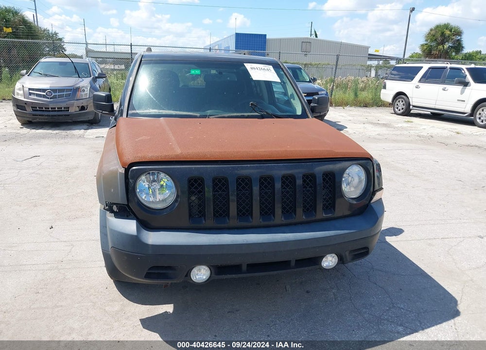 2017 JEEP PATRIOT SPORT FWD VIN: 1C4NJPBA2HD149340