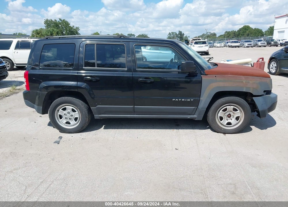 2017 JEEP PATRIOT SPORT FWD VIN: 1C4NJPBA2HD149340
