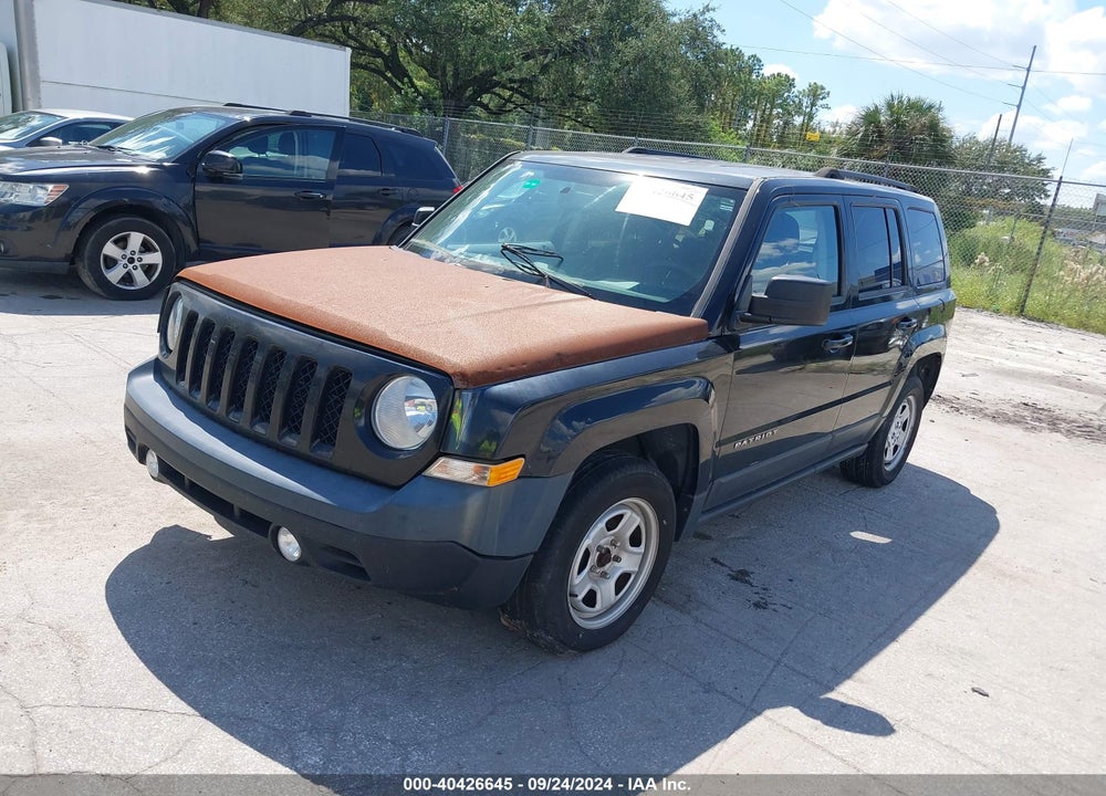 2017 JEEP PATRIOT SPORT FWD VIN: 1C4NJPBA2HD149340