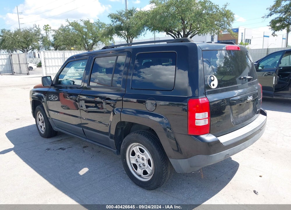 2017 JEEP PATRIOT SPORT FWD VIN: 1C4NJPBA2HD149340