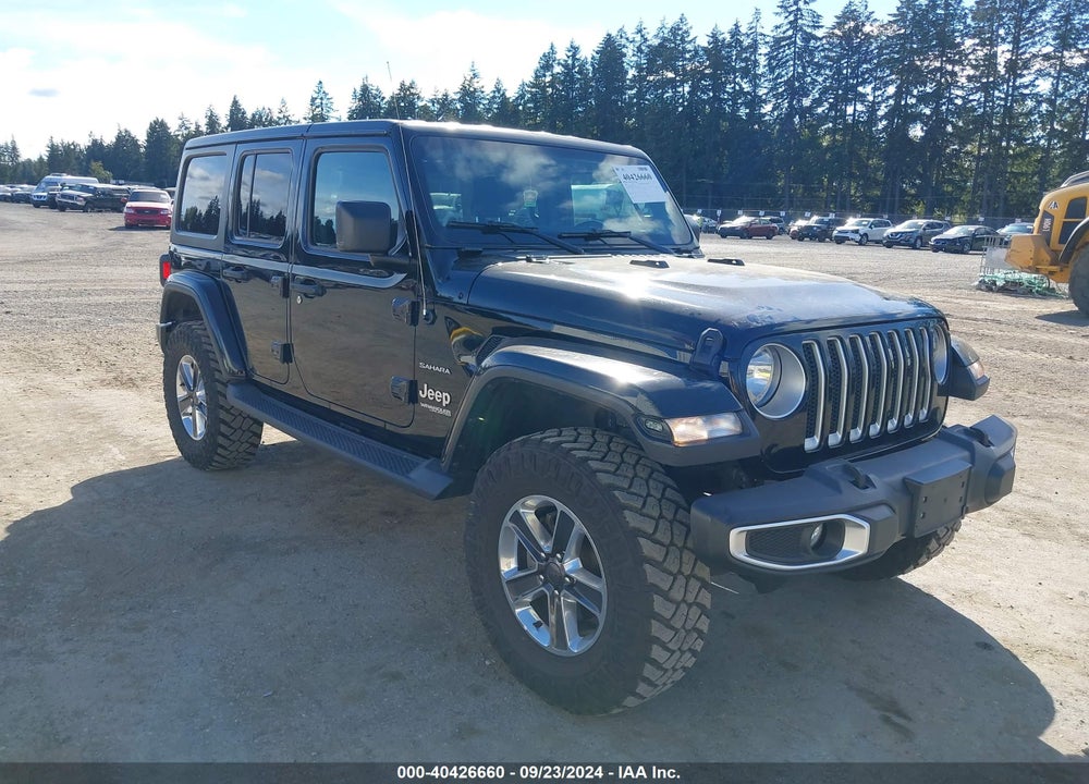 2019 JEEP WRANGLER UNLIMITED SAHARA 4X4 VIN: 1C4HJXEG2KW527746