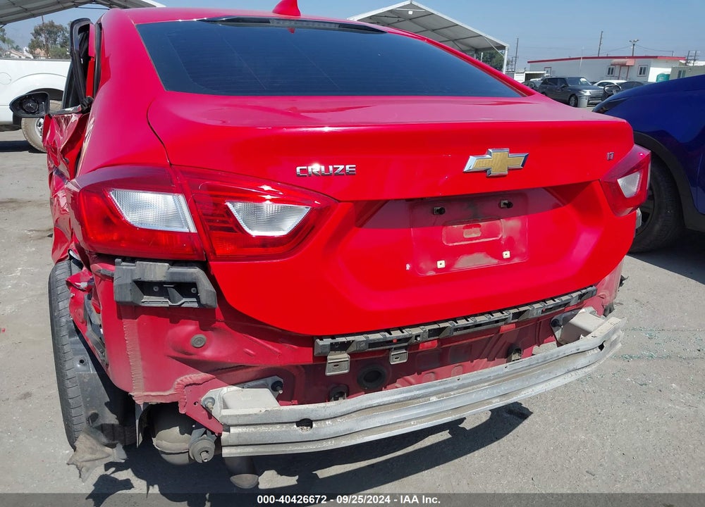 2016 CHEVROLET CRUZE LT AUTO VIN: 1G1BE5SM7G7286205