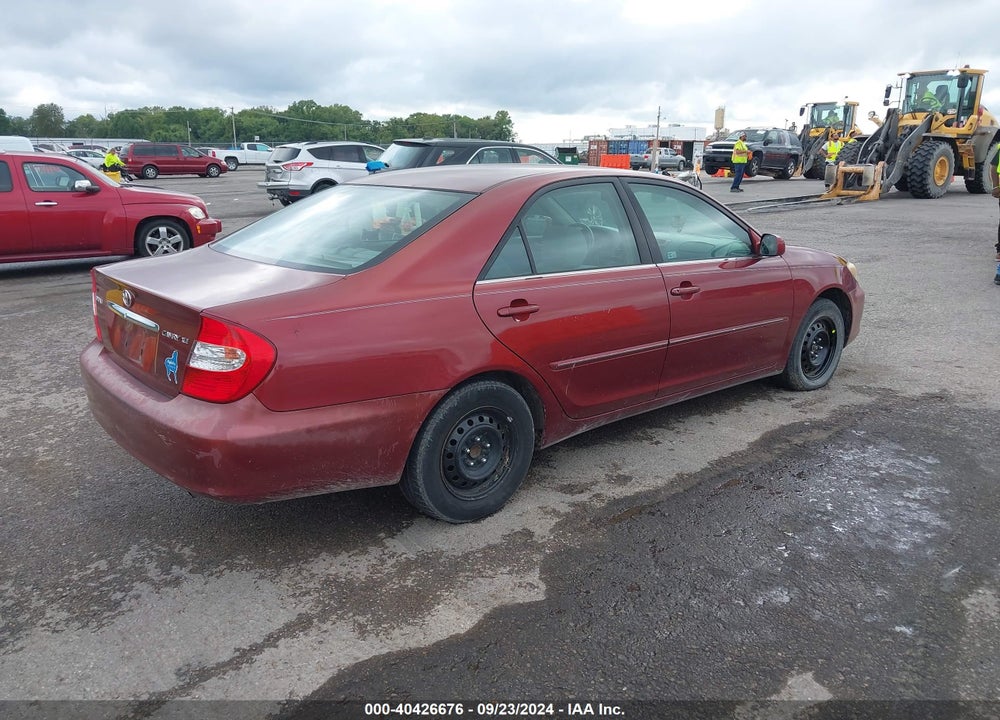 2004 TOYOTA CAMRY XLE VIN: 4T1BE32K64U378263