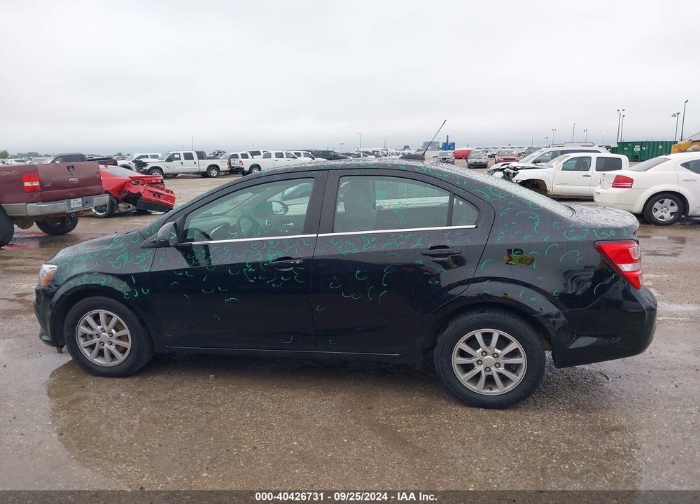 2019 CHEVROLET SONIC PREMIER AUTO VIN: 1G1JF5SB0K4127317