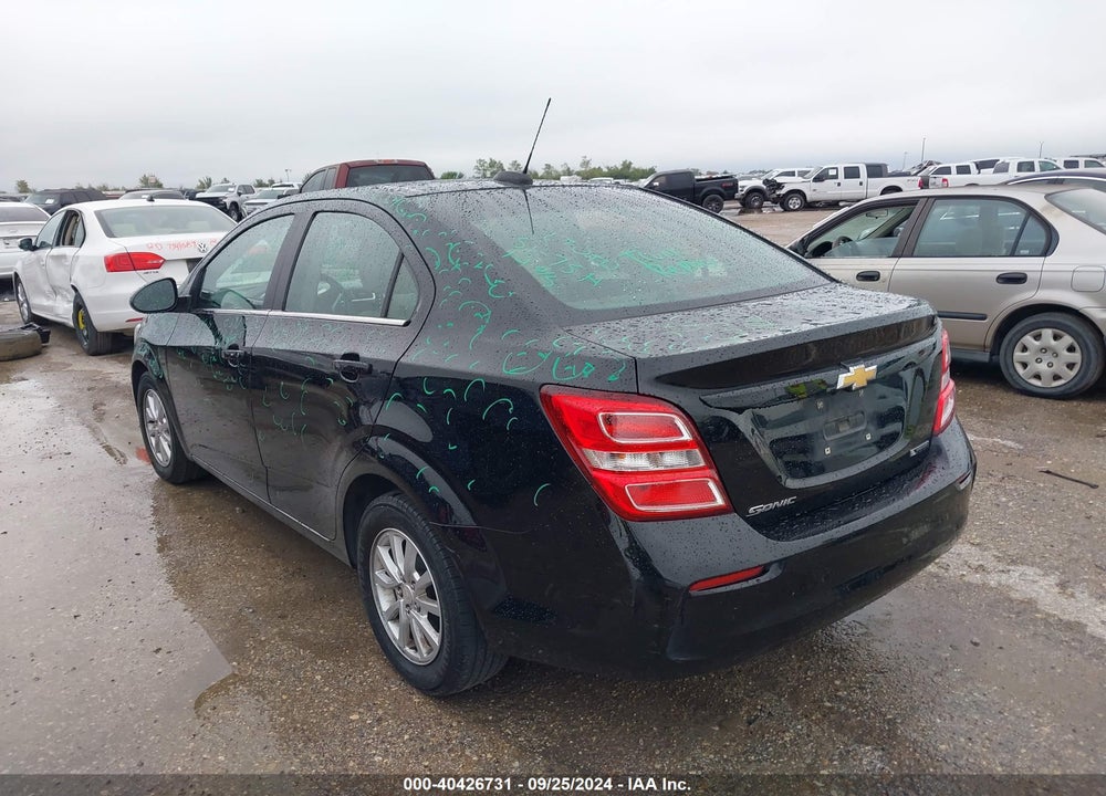 2019 CHEVROLET SONIC PREMIER AUTO VIN: 1G1JF5SB0K4127317