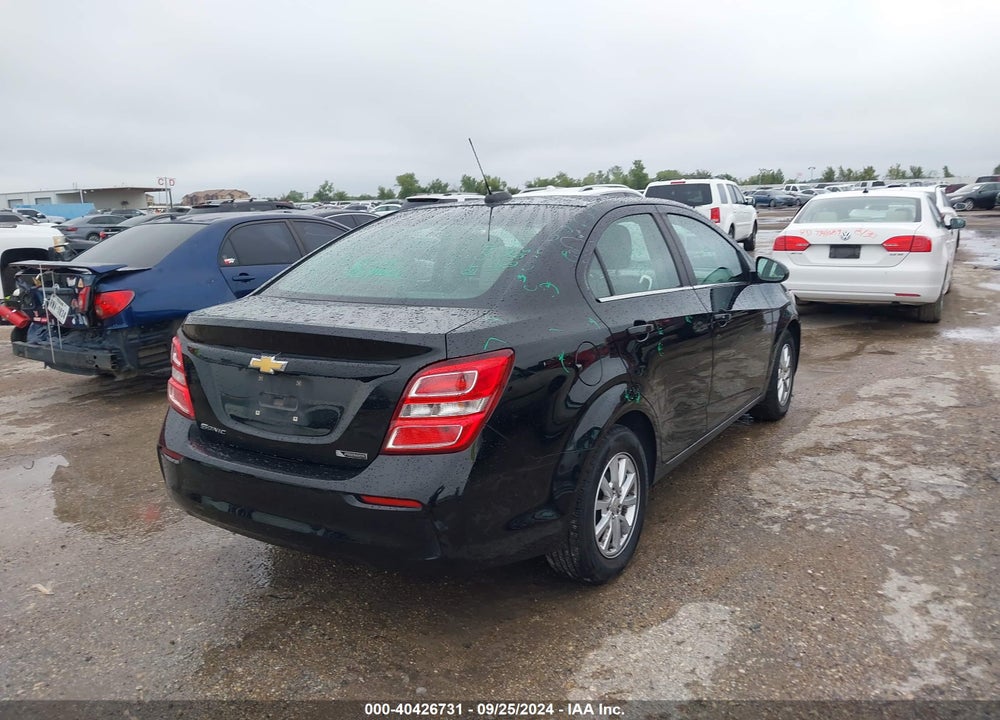 2019 CHEVROLET SONIC PREMIER AUTO VIN: 1G1JF5SB0K4127317