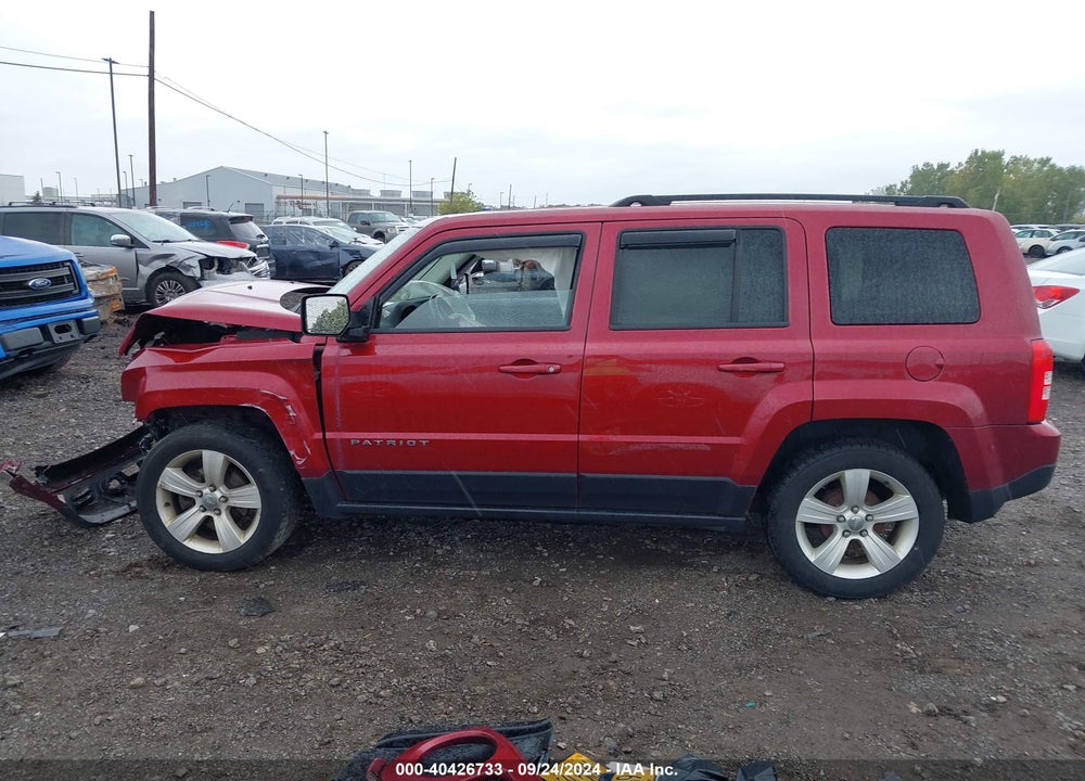 2016 JEEP PATRIOT LATITUDE VIN: 1C4NJPFA8GD794048
