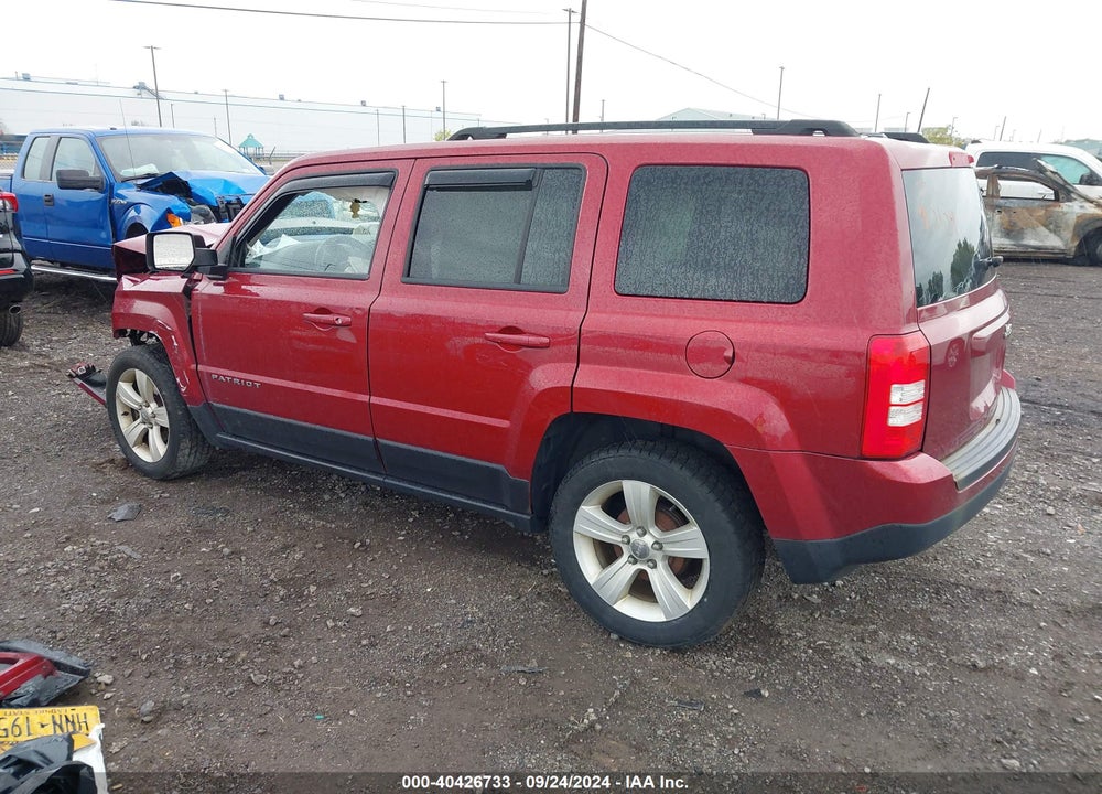 2016 JEEP PATRIOT LATITUDE VIN: 1C4NJPFA8GD794048
