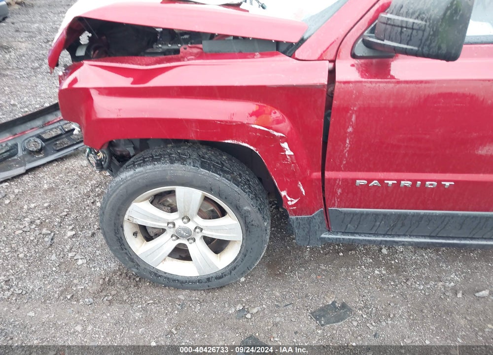 2016 JEEP PATRIOT LATITUDE VIN: 1C4NJPFA8GD794048