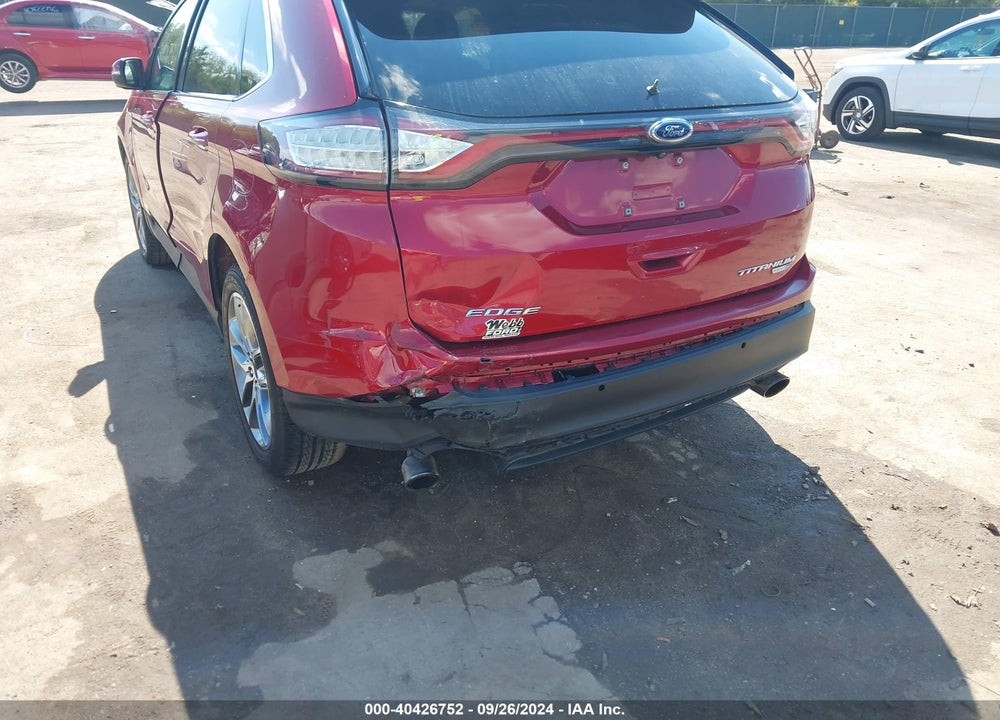 2016 FORD EDGE TITANIUM VIN: 2FMPK4K92GBC63963
