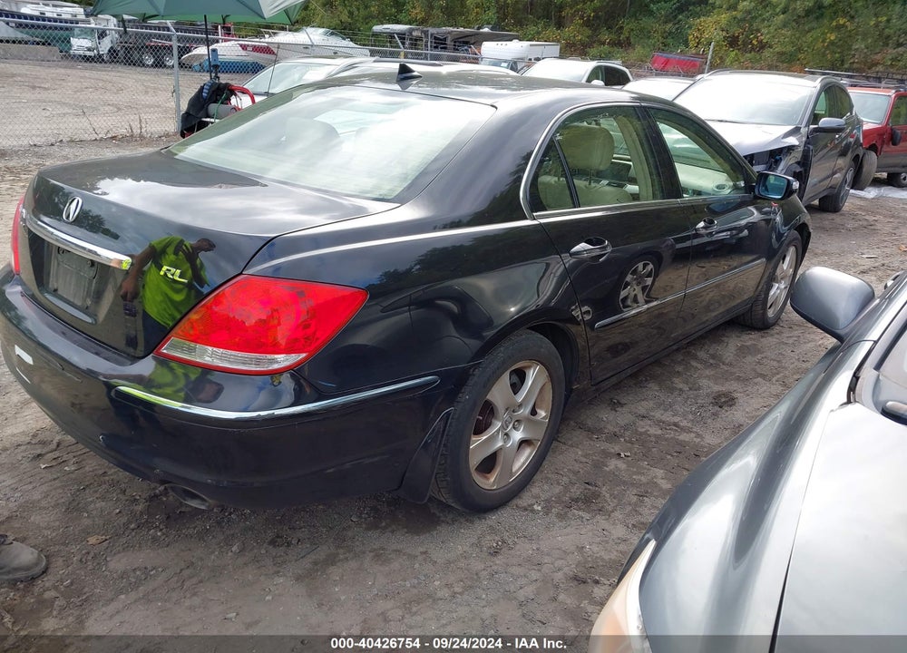 2006 ACURA RL 3.5 VIN: JH4KB16586C005531