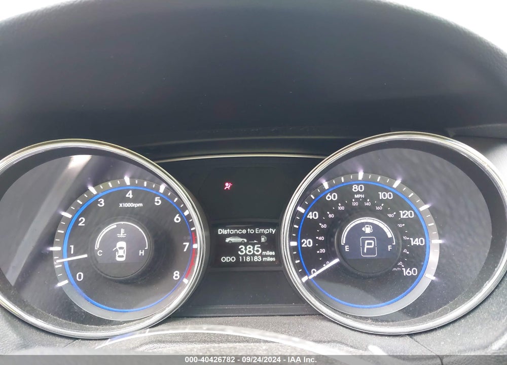 2013 HYUNDAI SONATA GLS VIN: 5NPEB4AC6DH770261