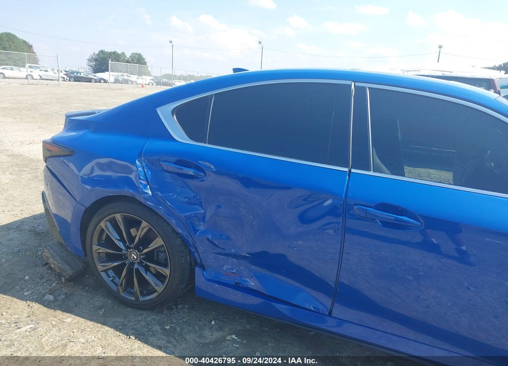 2021 LEXUS IS 350 F-SPORT VIN: JTHGZ1B23M5047619