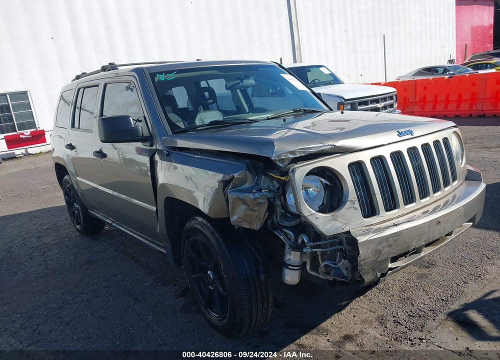 2008 JEEP PATRIOT SPORT VIN: 1J8FT28W08D547790
