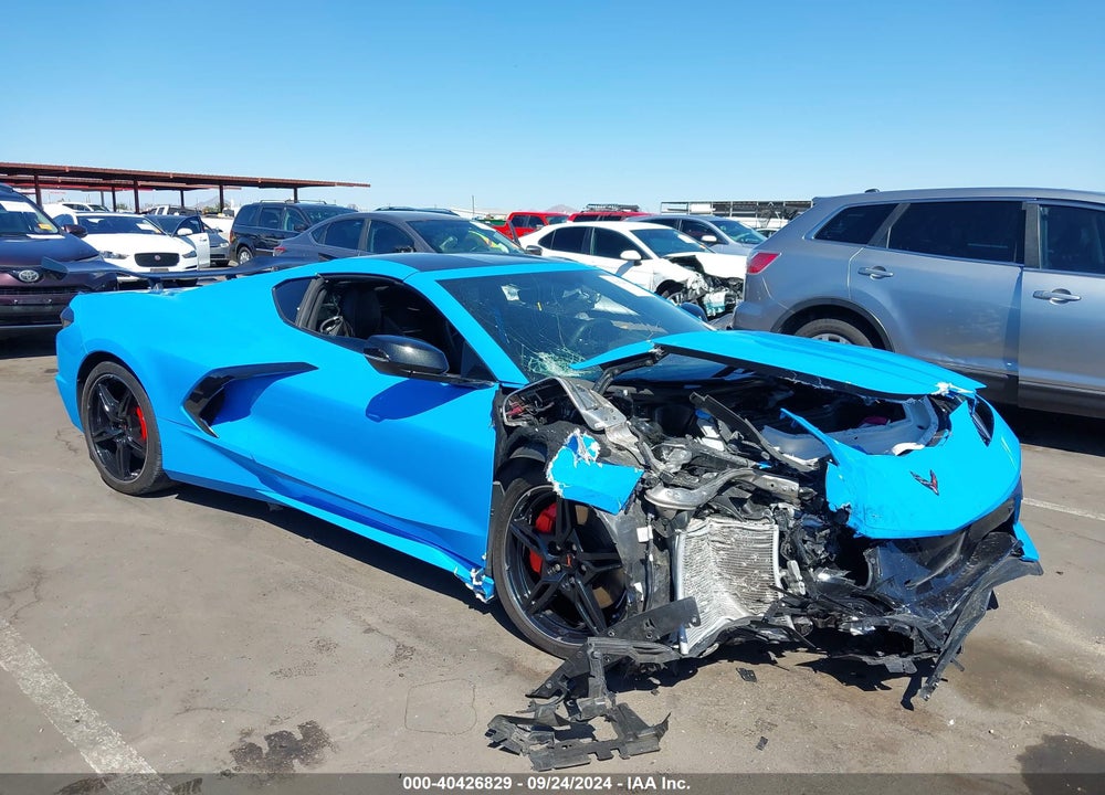 2021 CHEVROLET CORVETTE 2LT VIN: 1G1YB2D49M5116255