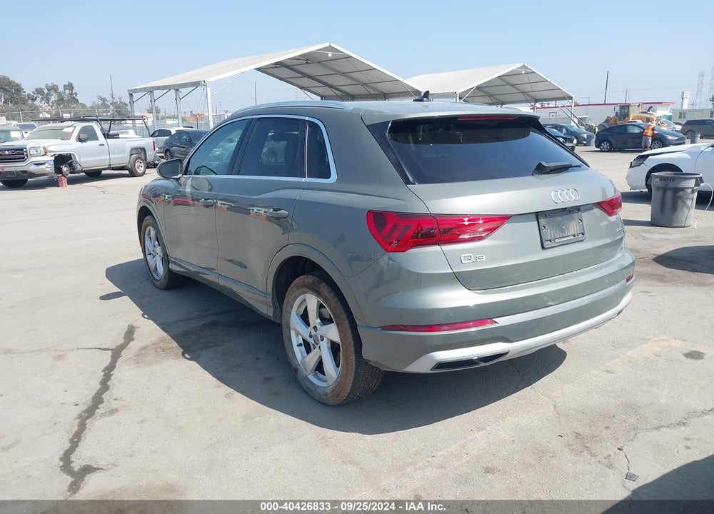 2020 AUDI Q3 PREMIUM PLUS 45 TFSI QUATTRO TIPTRONIC VIN: WA1BECF31L1020523
