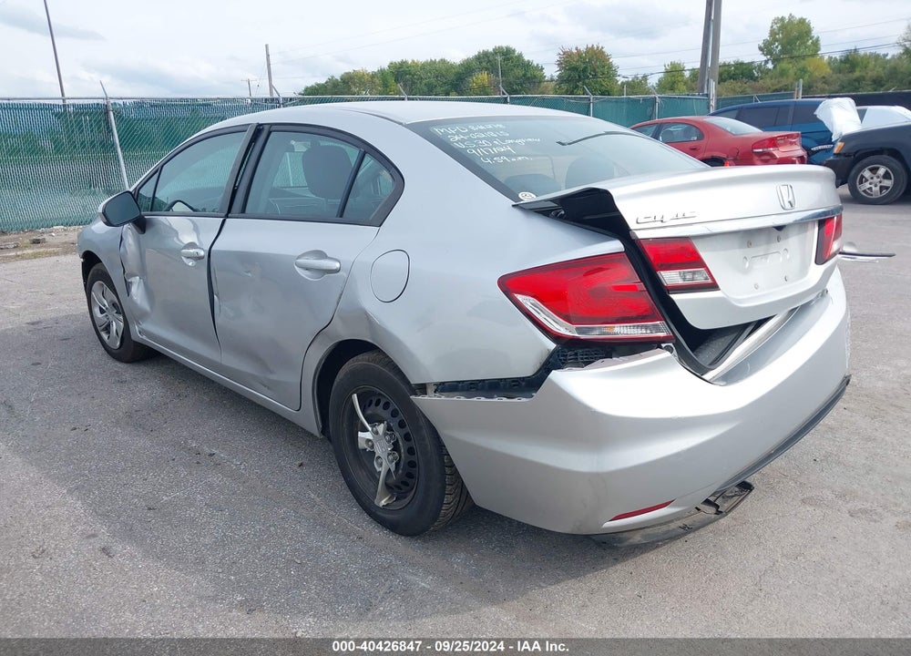 2015 HONDA CIVIC LX VIN: 19XFB2F54FE236766