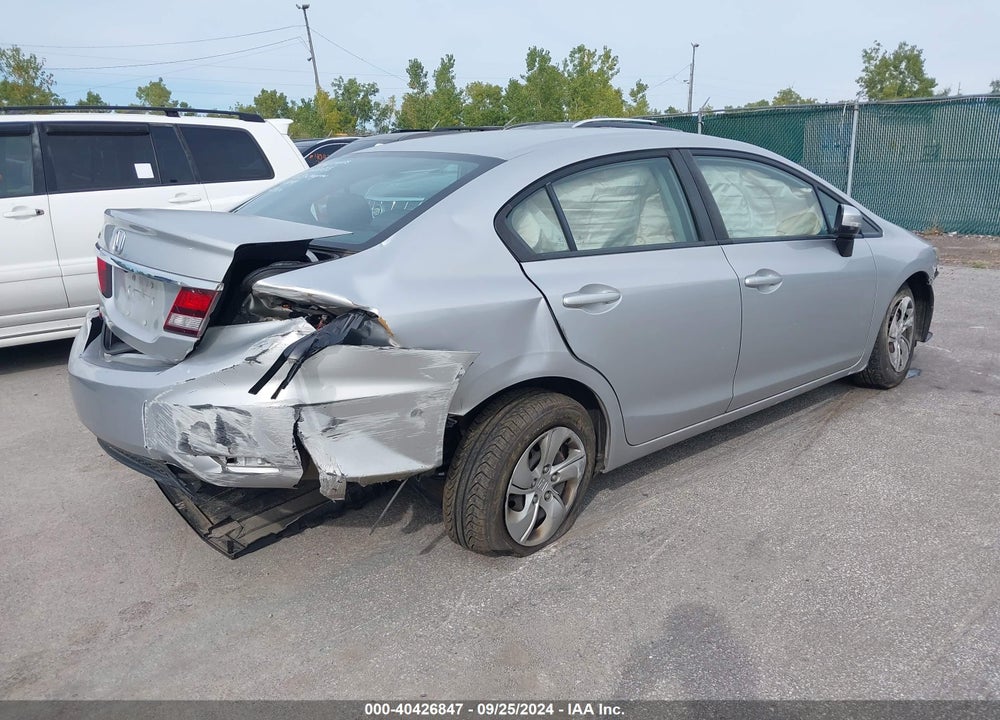 2015 HONDA CIVIC LX VIN: 19XFB2F54FE236766