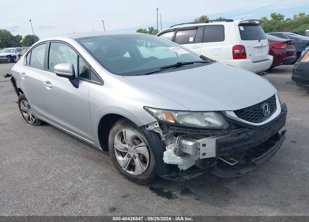 2015 HONDA CIVIC LX VIN: 19XFB2F54FE236766