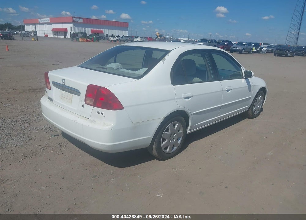 2002 HONDA CIVIC EX VIN: 1HGES26792L074178