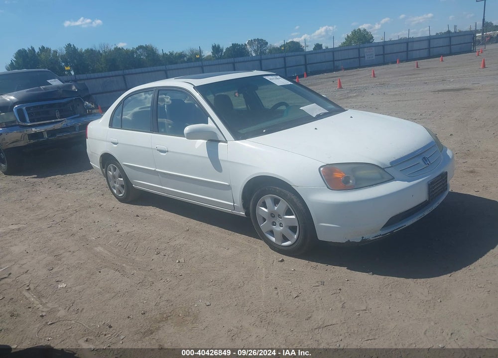 2002 HONDA CIVIC EX VIN: 1HGES26792L074178