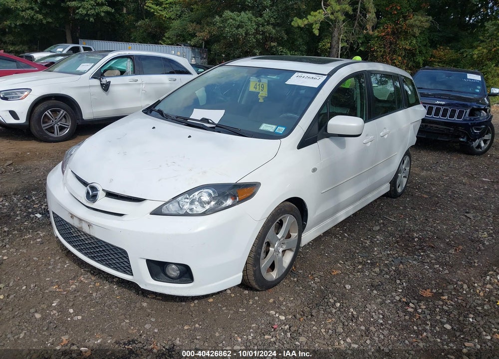 2007 MAZDA 5 GRAND TOURING VIN: JM1CR29L470151493