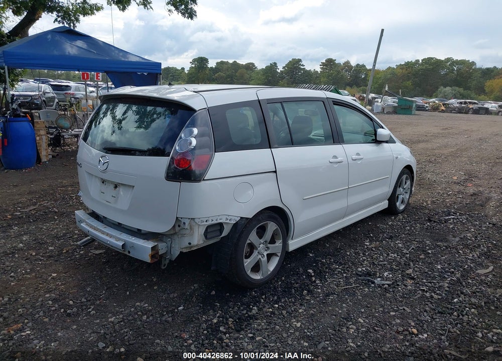2007 MAZDA 5 GRAND TOURING VIN: JM1CR29L470151493