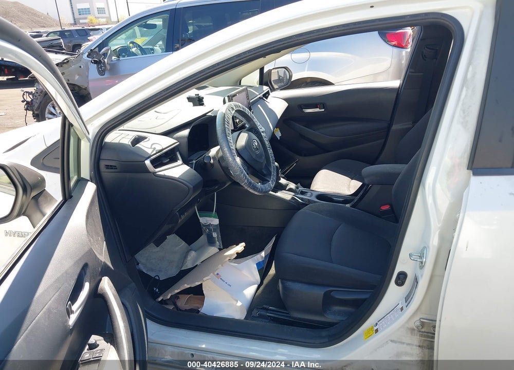 2021 TOYOTA COROLLA HYBRID LE VIN: JTDEAMDE7MJ014655