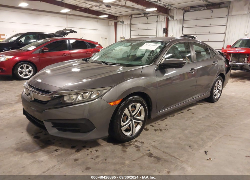 2016 HONDA CIVIC LX VIN: 19XFC2F50GE049457