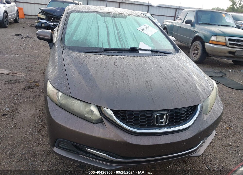 2014 HONDA CIVIC LX VIN: 2HGFB2F50EH506855