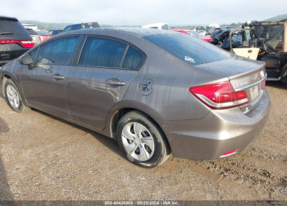 2014 HONDA CIVIC LX VIN: 2HGFB2F50EH506855